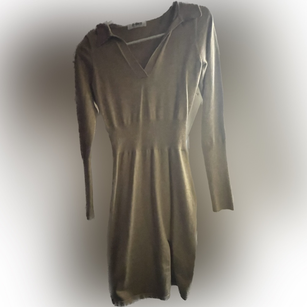 4th Reckless fitted sweater dress